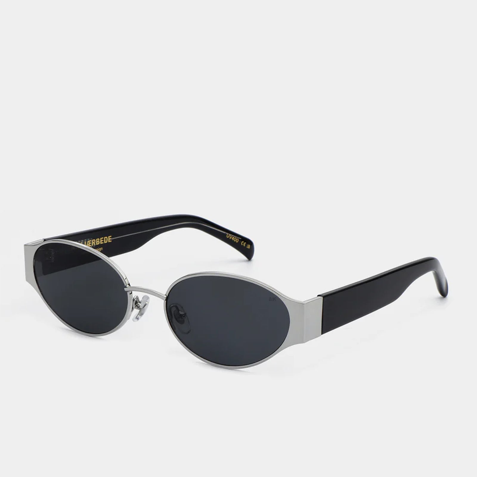 Bella Sunglasses silver black A. Kjaerbede