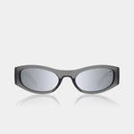 Gust Sunglasses matte grey/semi mirror