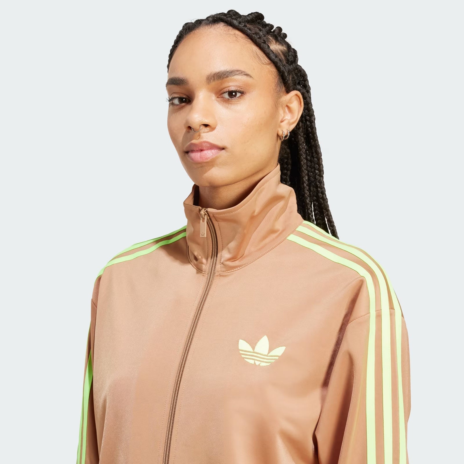 Adicolor Classics Firebird Track Top cardboard/signal green Adidas