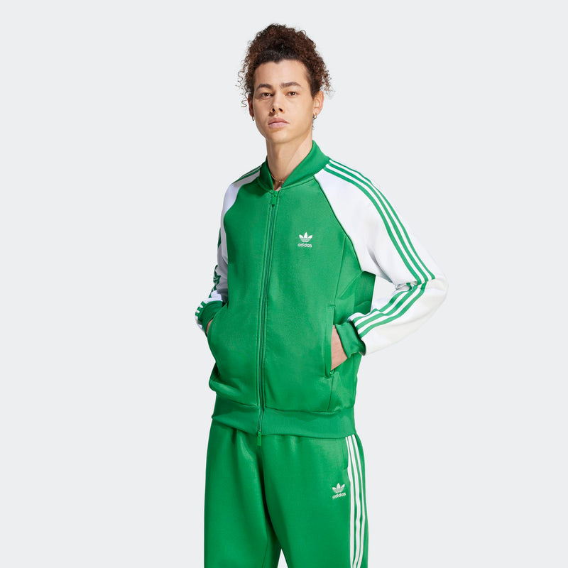 Adicolor Classics+SST Originals Track Jacket green/silver metallic/white
