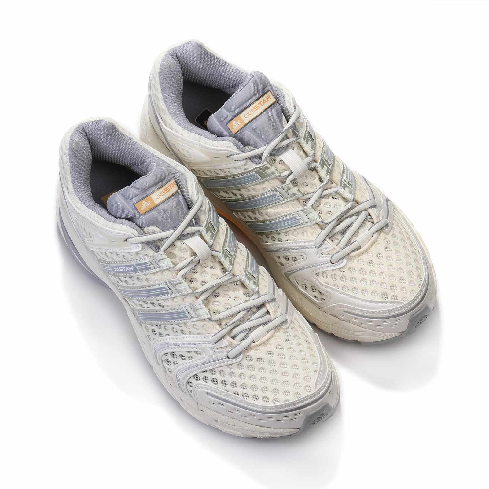 Adistar Control 5 cloud white/halo silver/acid orange