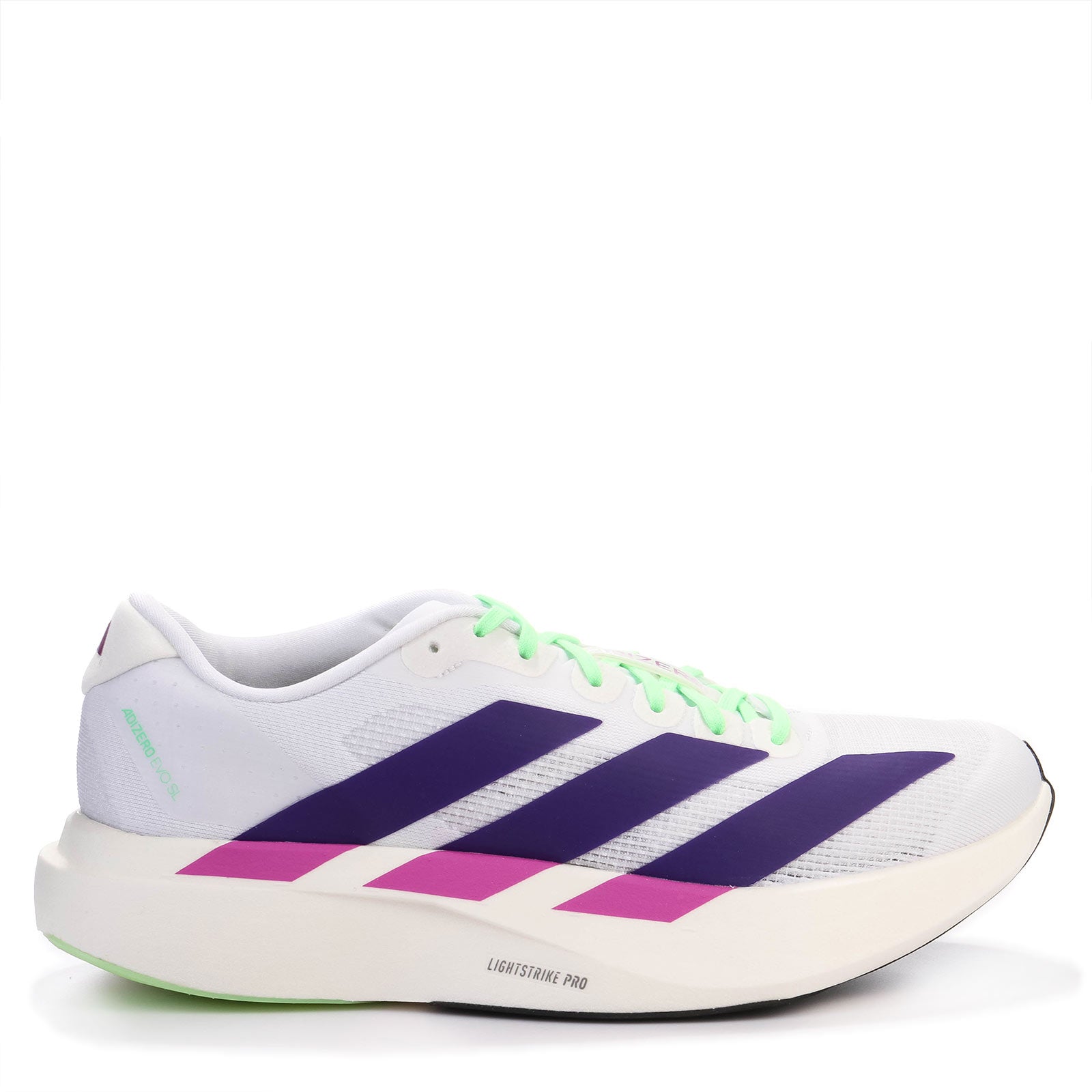 Adizero Evo SL W cloud white/collegiate purple/purple burst Adidas