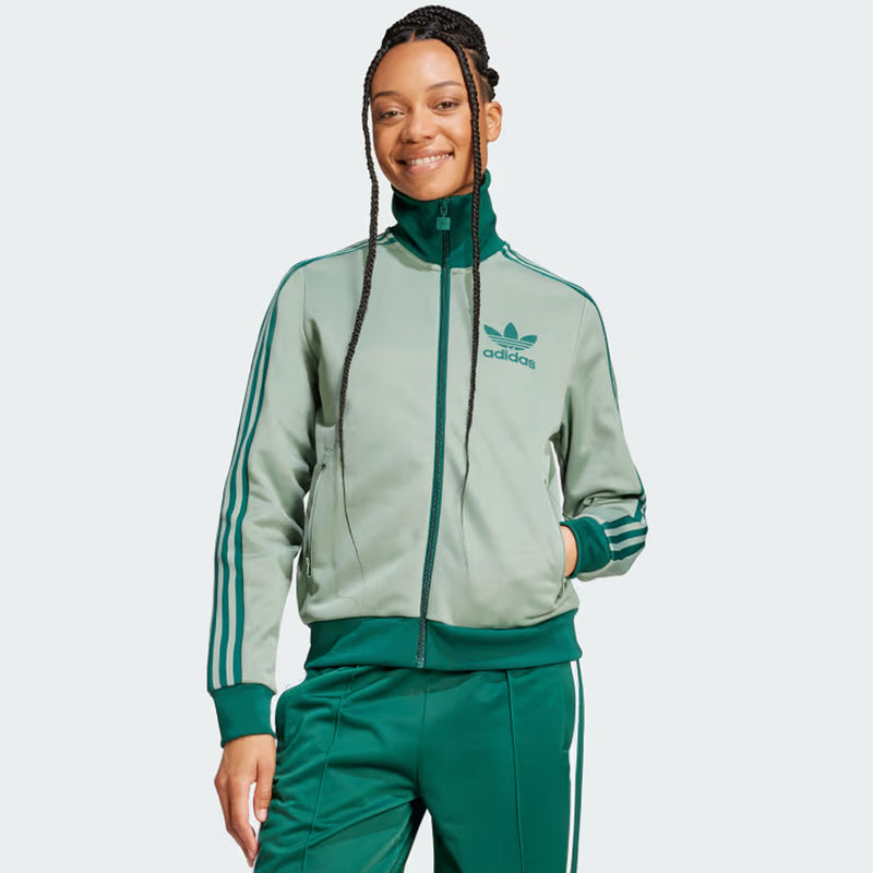 Beckenbauer Track Top silver green