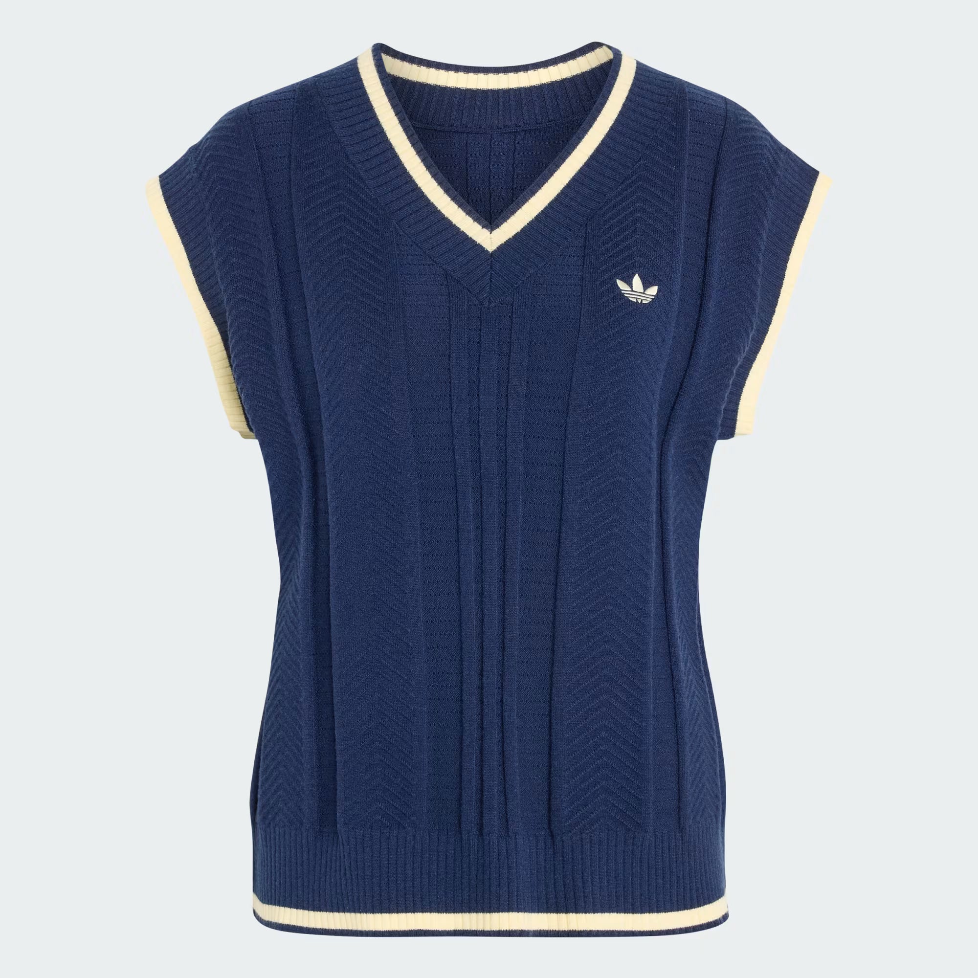 Cable Knit Pullunder night indigo