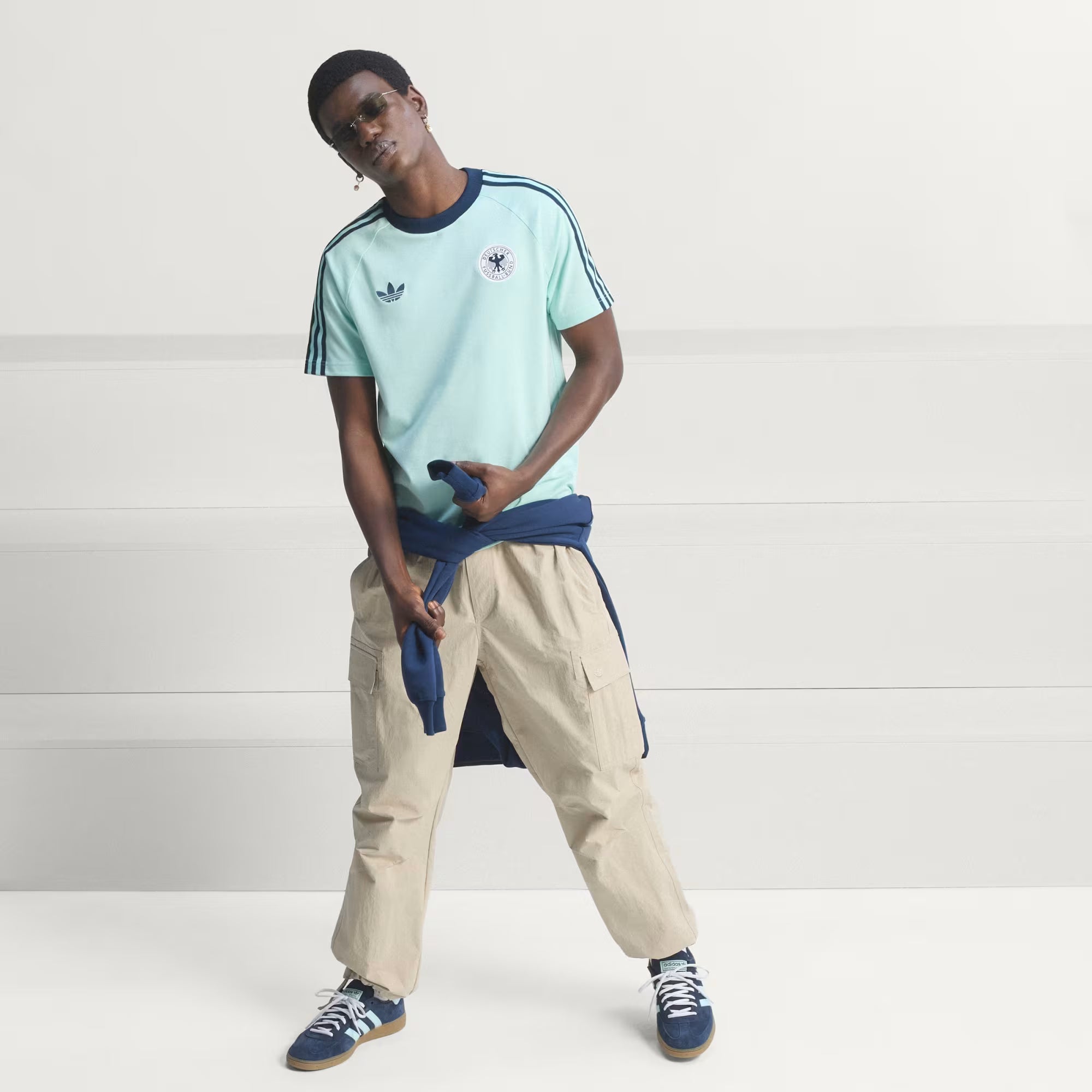 DFB OG Tee semi flash aqua Adidas