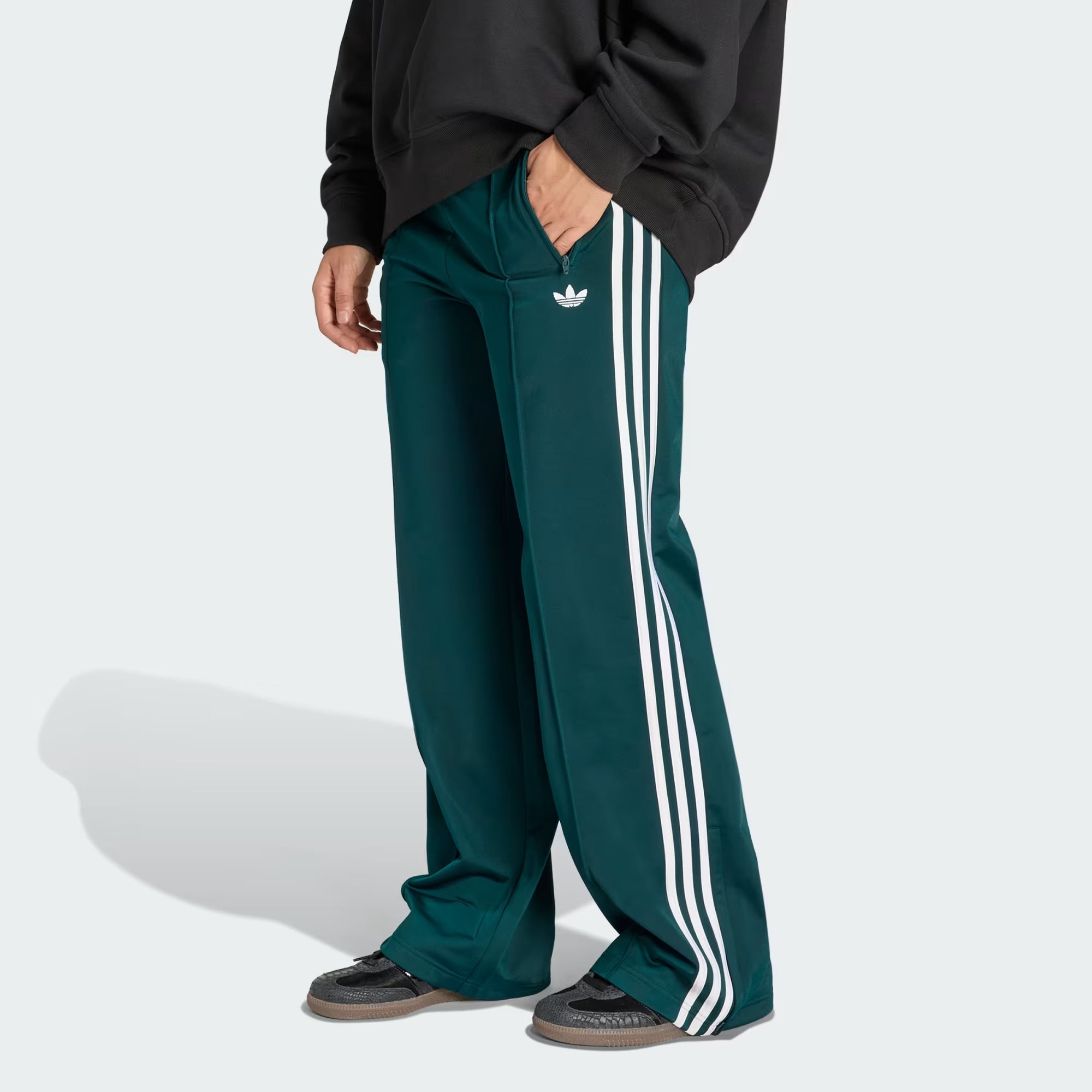 FB Loose Trackpant legacy teal/off white Adidas