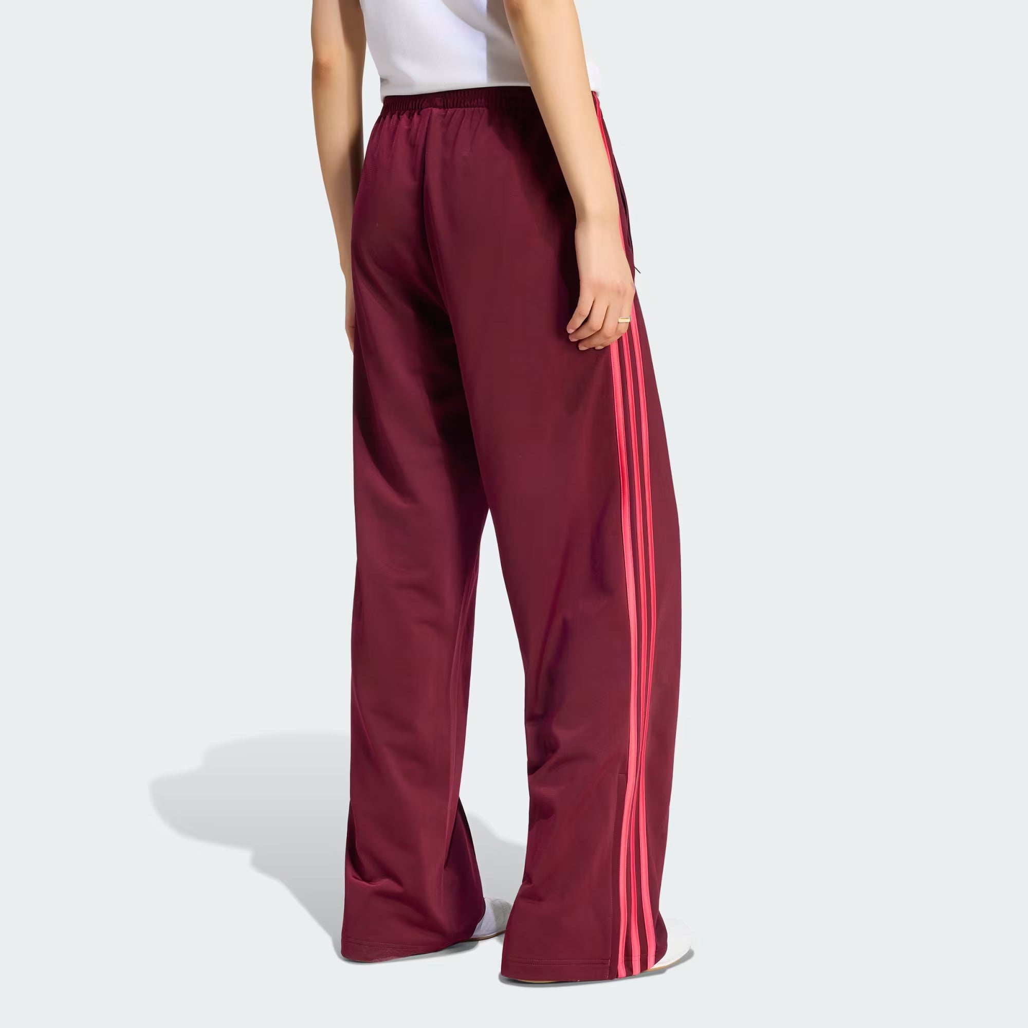 FB Loose Trackpant maroon/power pink