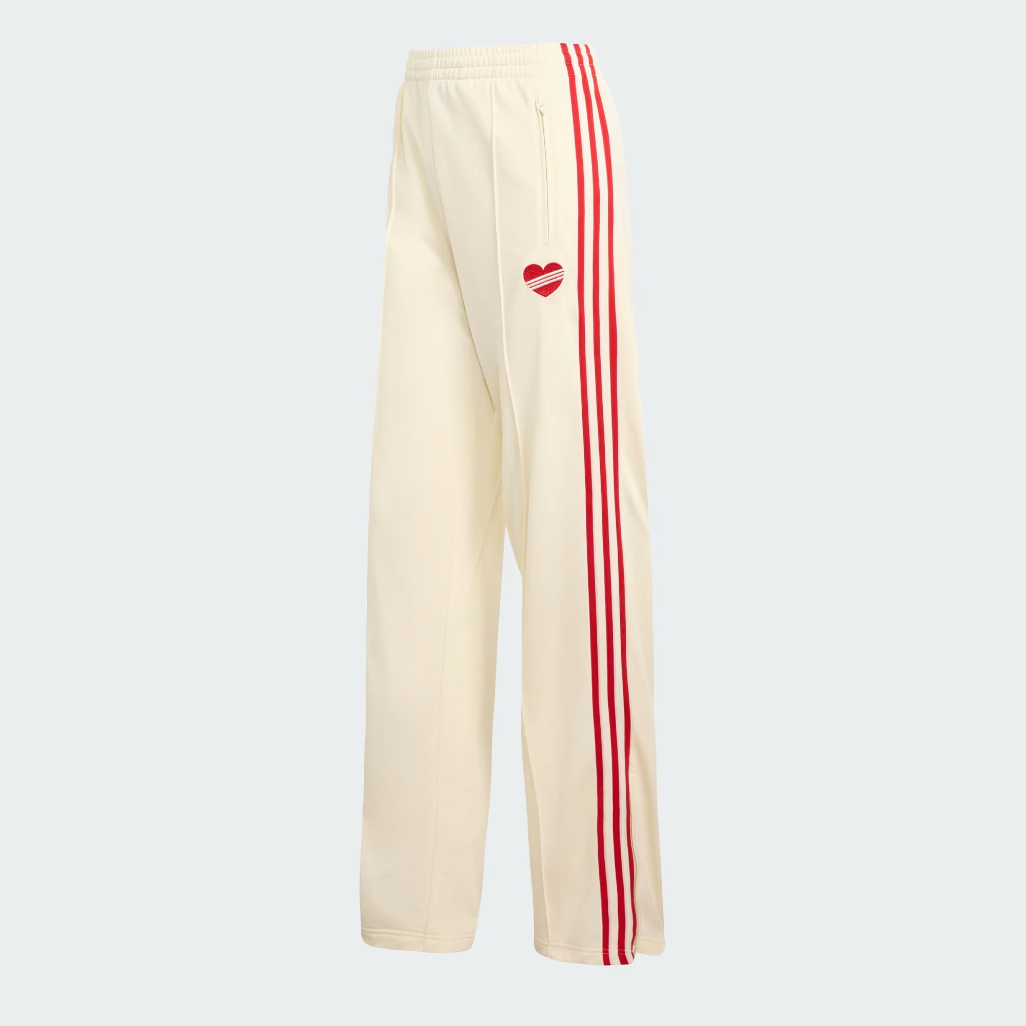 Firebird Loose Trackpant cream white/better scarlet Adidas
