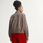 Firebird Oversized AOP Denim Jacket earth strata/stone khaki Adidas