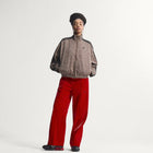 Firebird Oversized AOP Denim Jacket earth strata/stone khaki Adidas