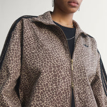 Firebird Oversized AOP Denim Jacket earth strata/stone khaki Adidas