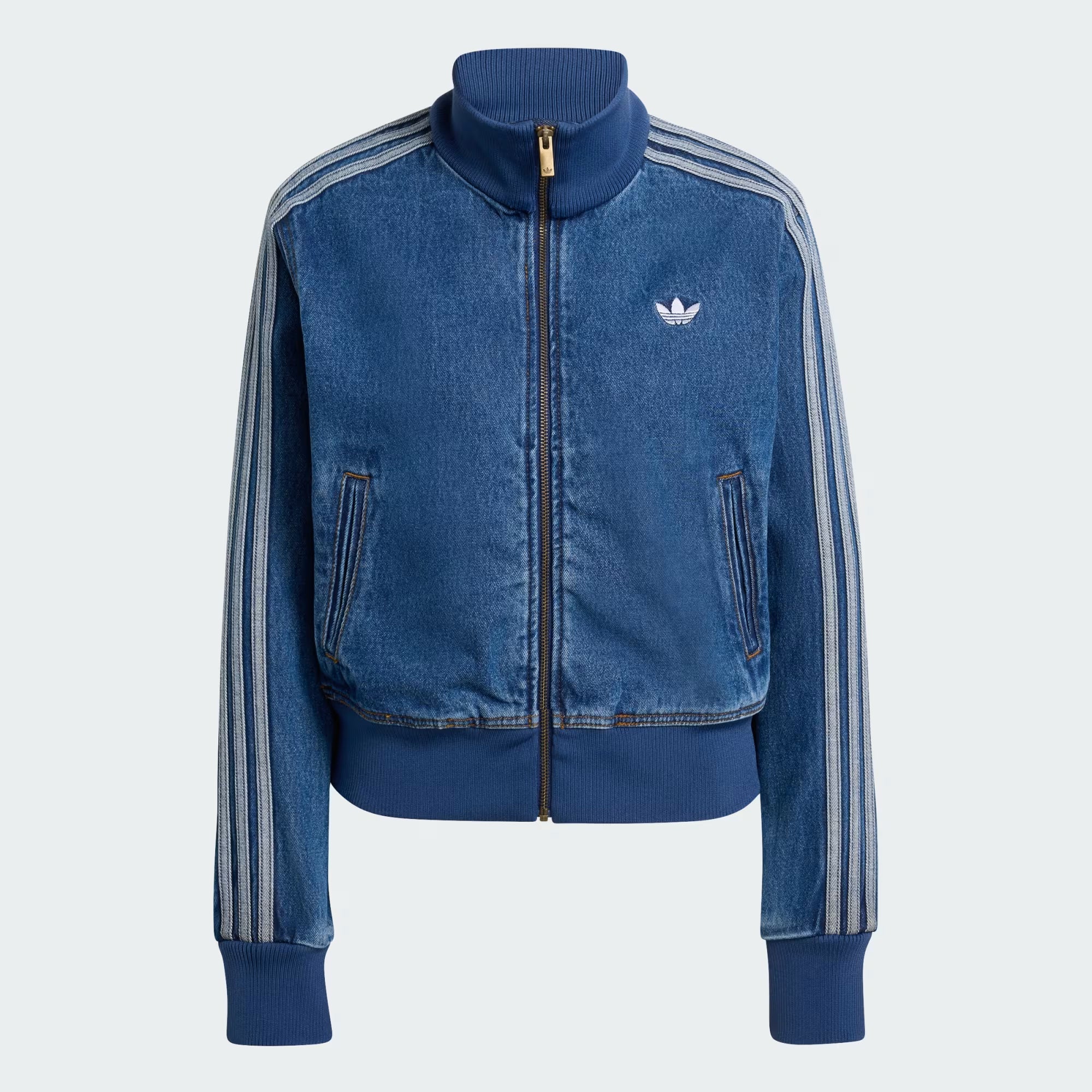 Firebird Track Top Jacket blue denim Adidas