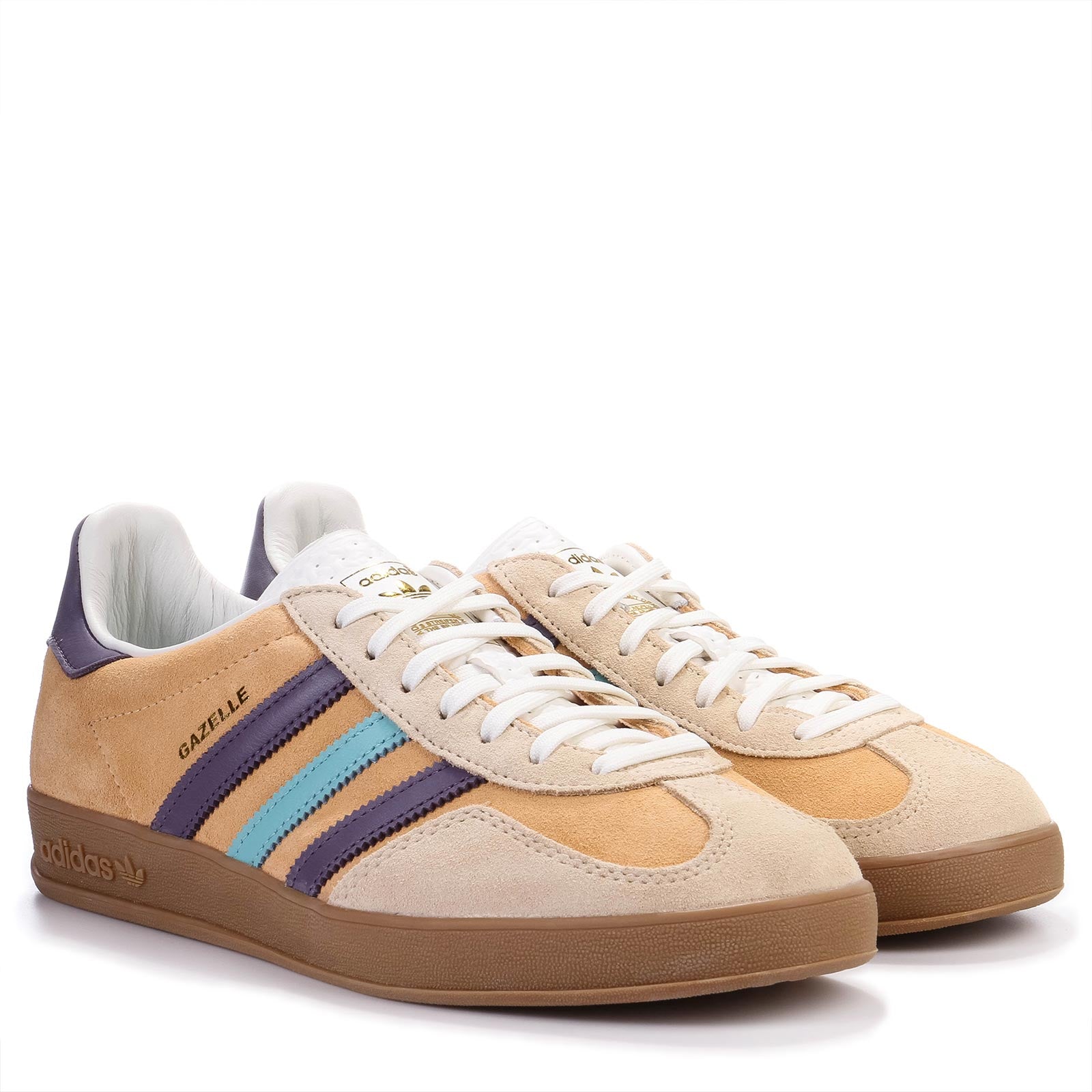 Gazelle Indoor glow orange/shadow violet/off white