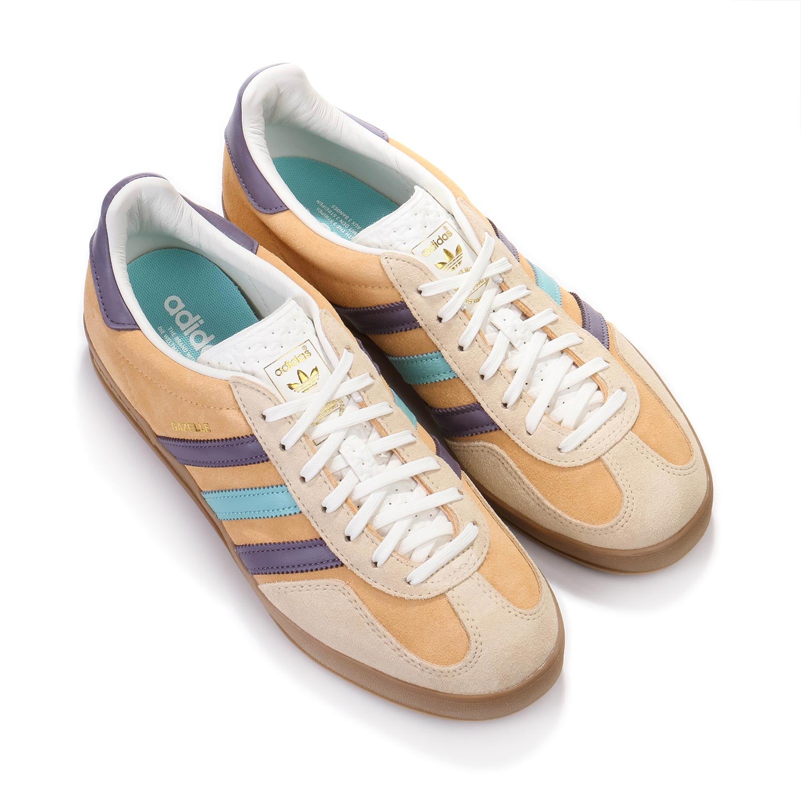 Gazelle Indoor glow orange/shadow violet/off white