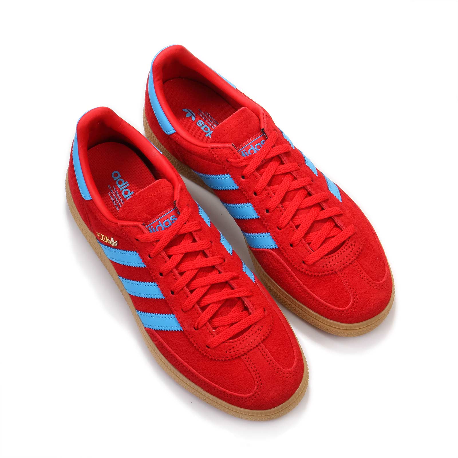 Handball Spezial W better scarlet/lucid aquamarine/gold metallic Adidas