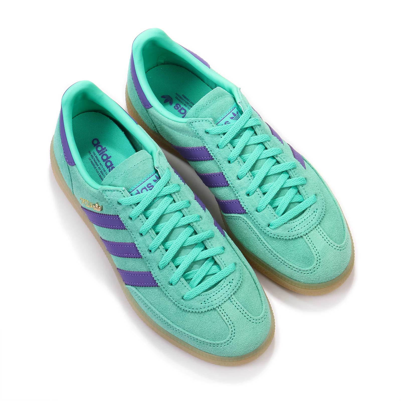 Handball Spezial W hi-res green/purple rush/gold metallic Adidas