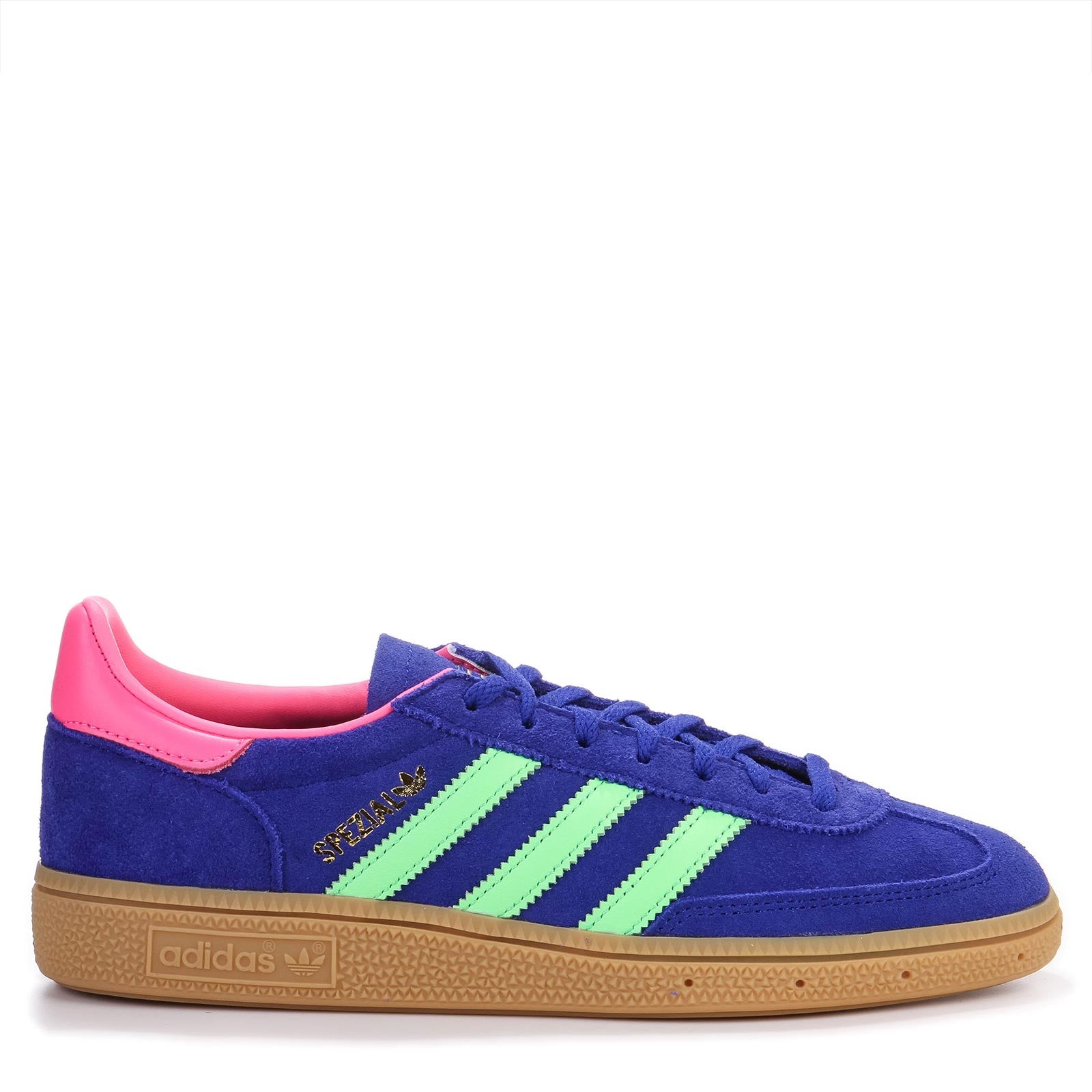 Handball Spezial W lucid blue/lime burst/lucid pink Adidas