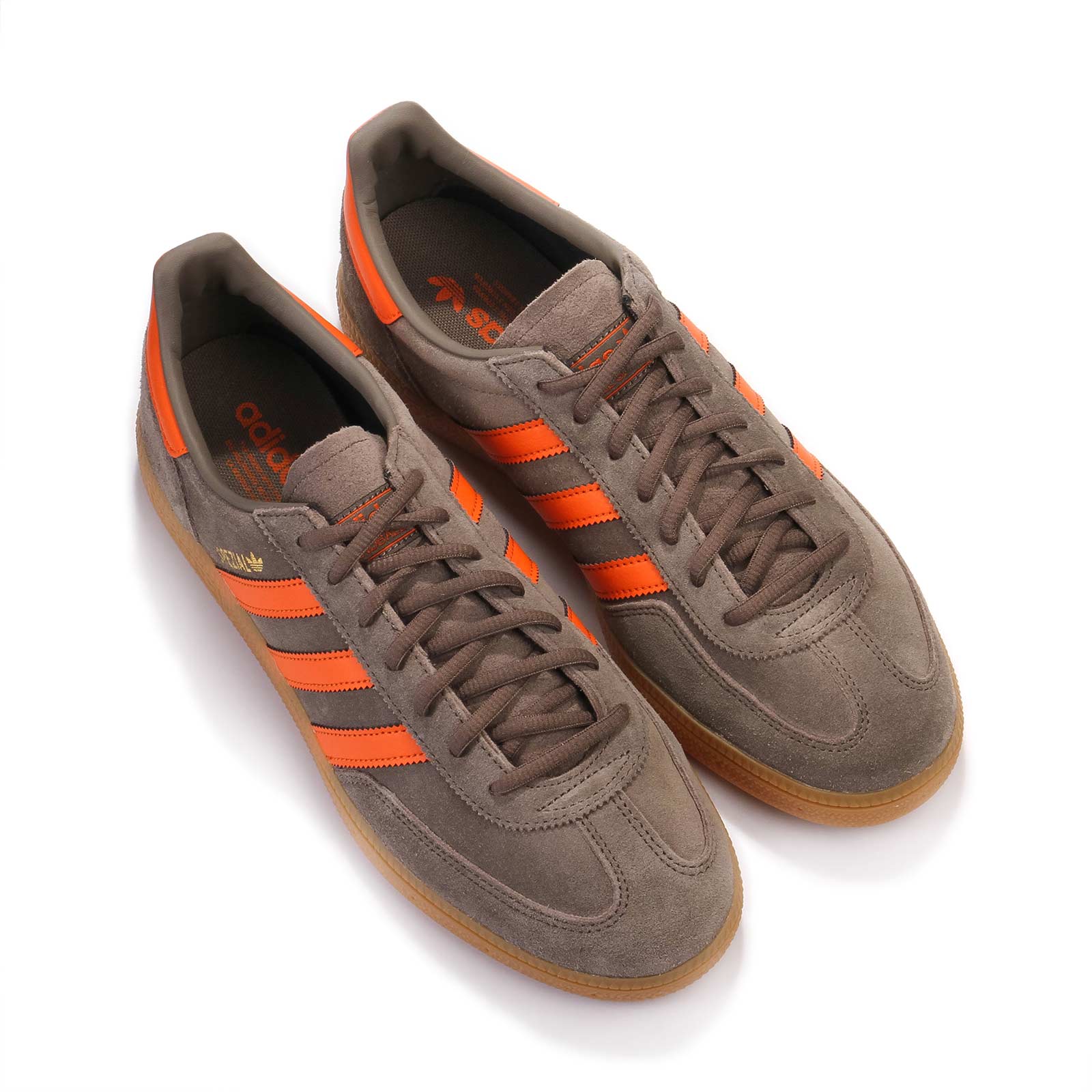 Handball Spezial cargo brown/orange/gold metallic Adidas