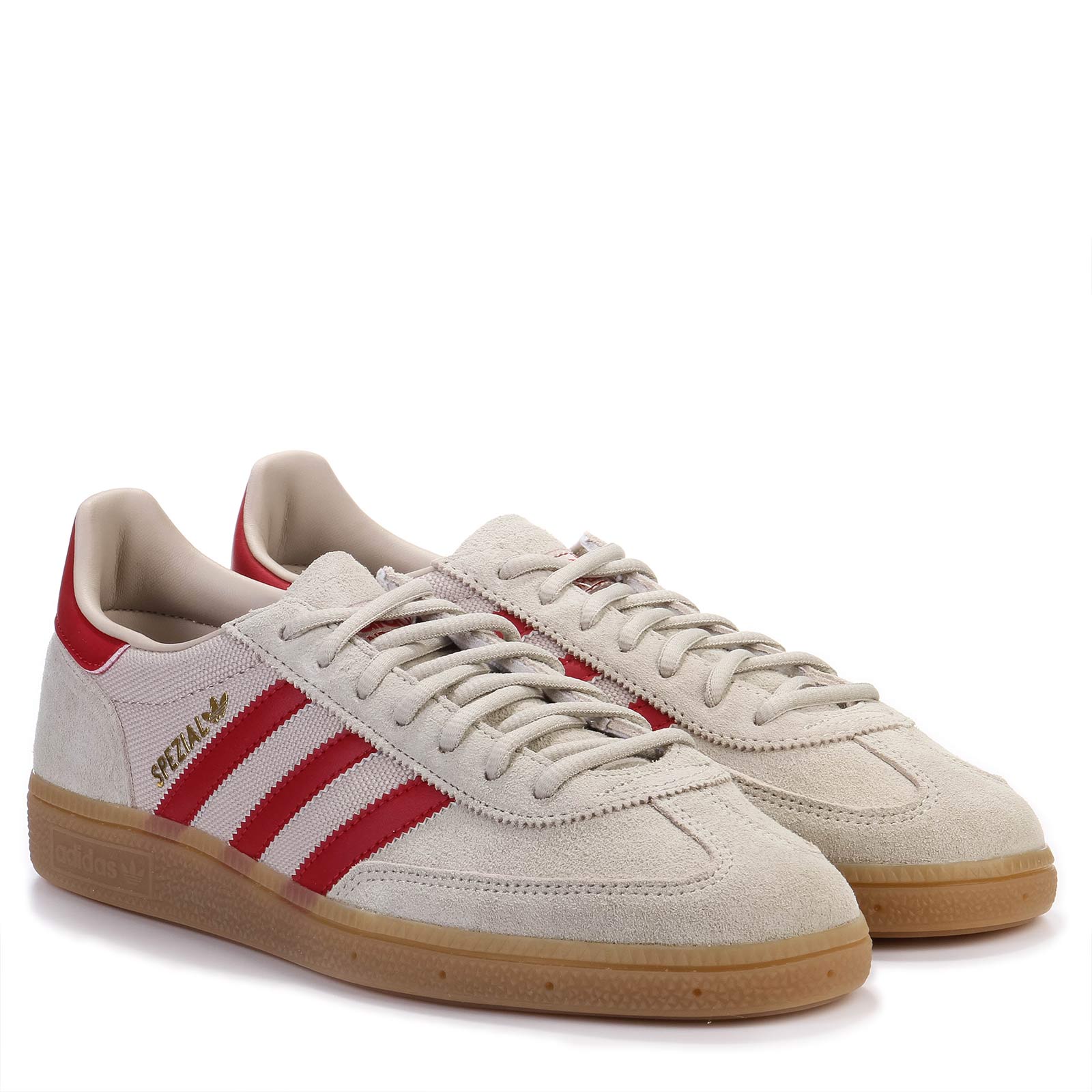 Handball Spezial putty grey/red/beige