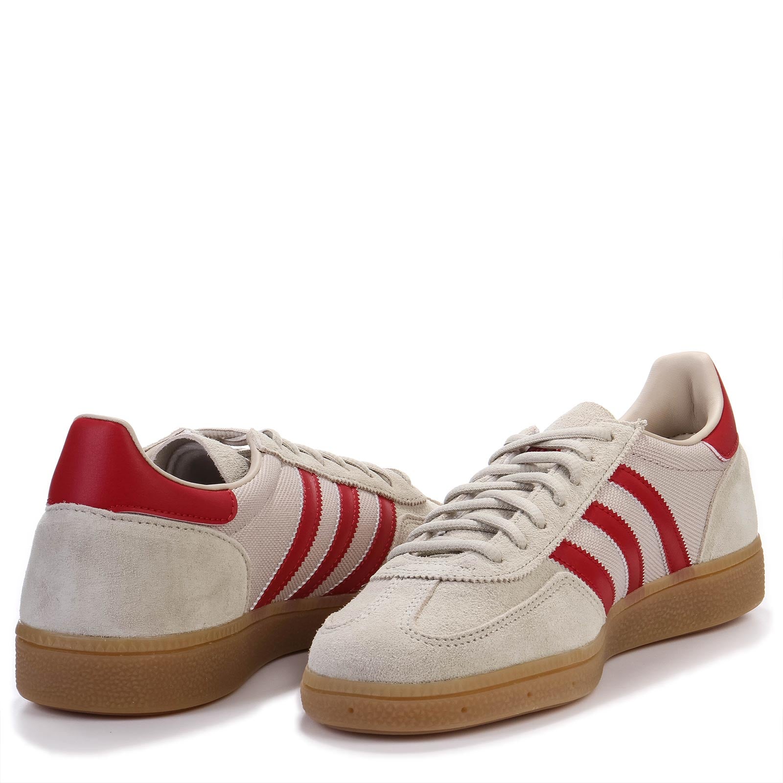 Handball Spezial putty grey/red/beige