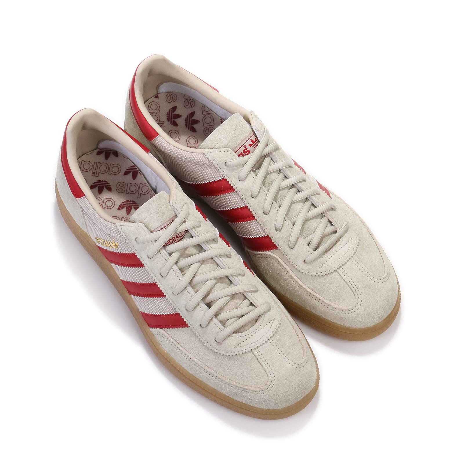 Handball Spezial putty grey/red/beige