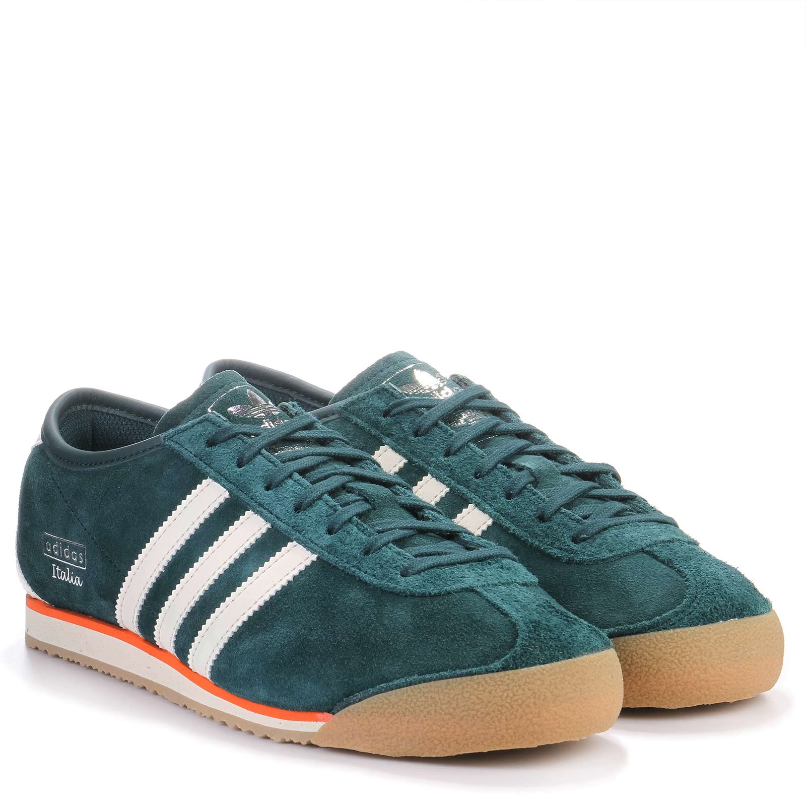 Italia 70s aurora ivy/ cream white/silver metallic Adidas