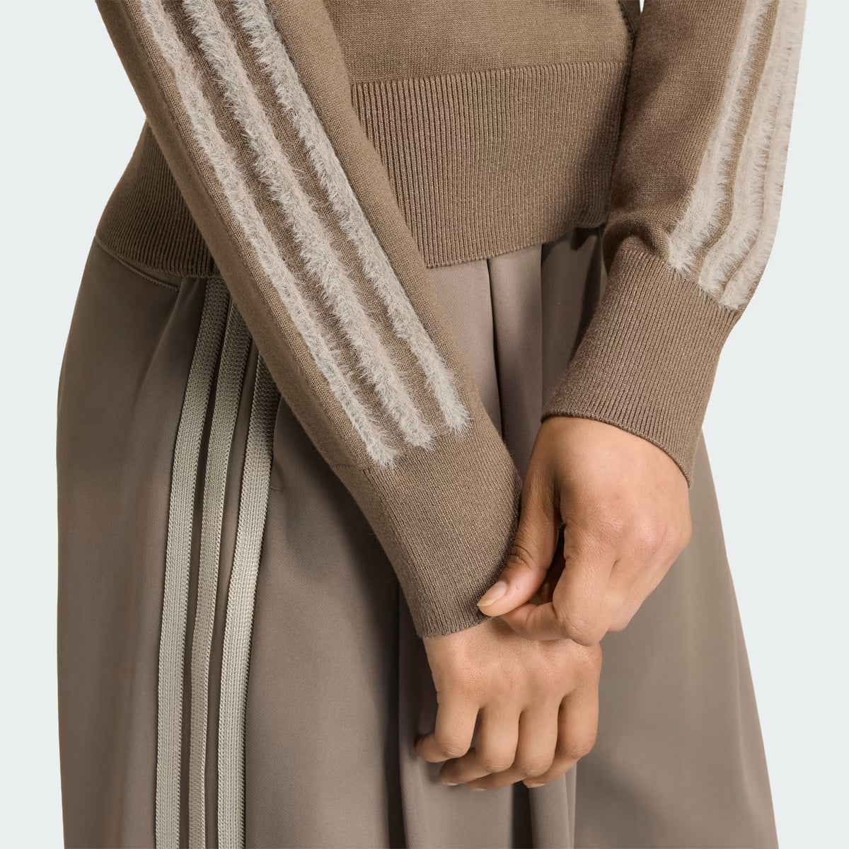 Knit Firebird Tracktop branch/silver pebble