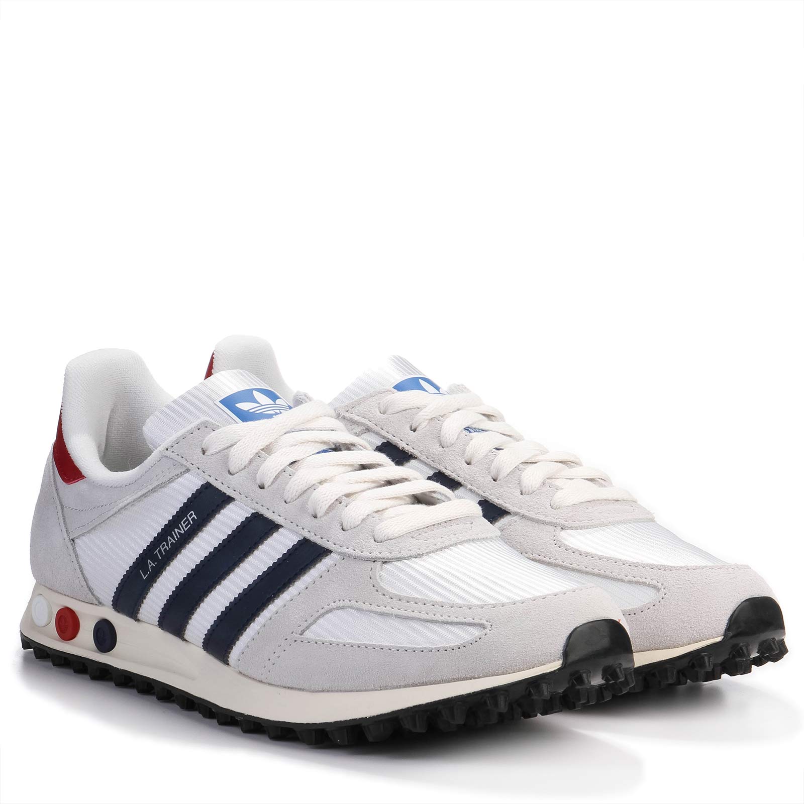 LA Trainer OG crystal white/night indigo/team victory red