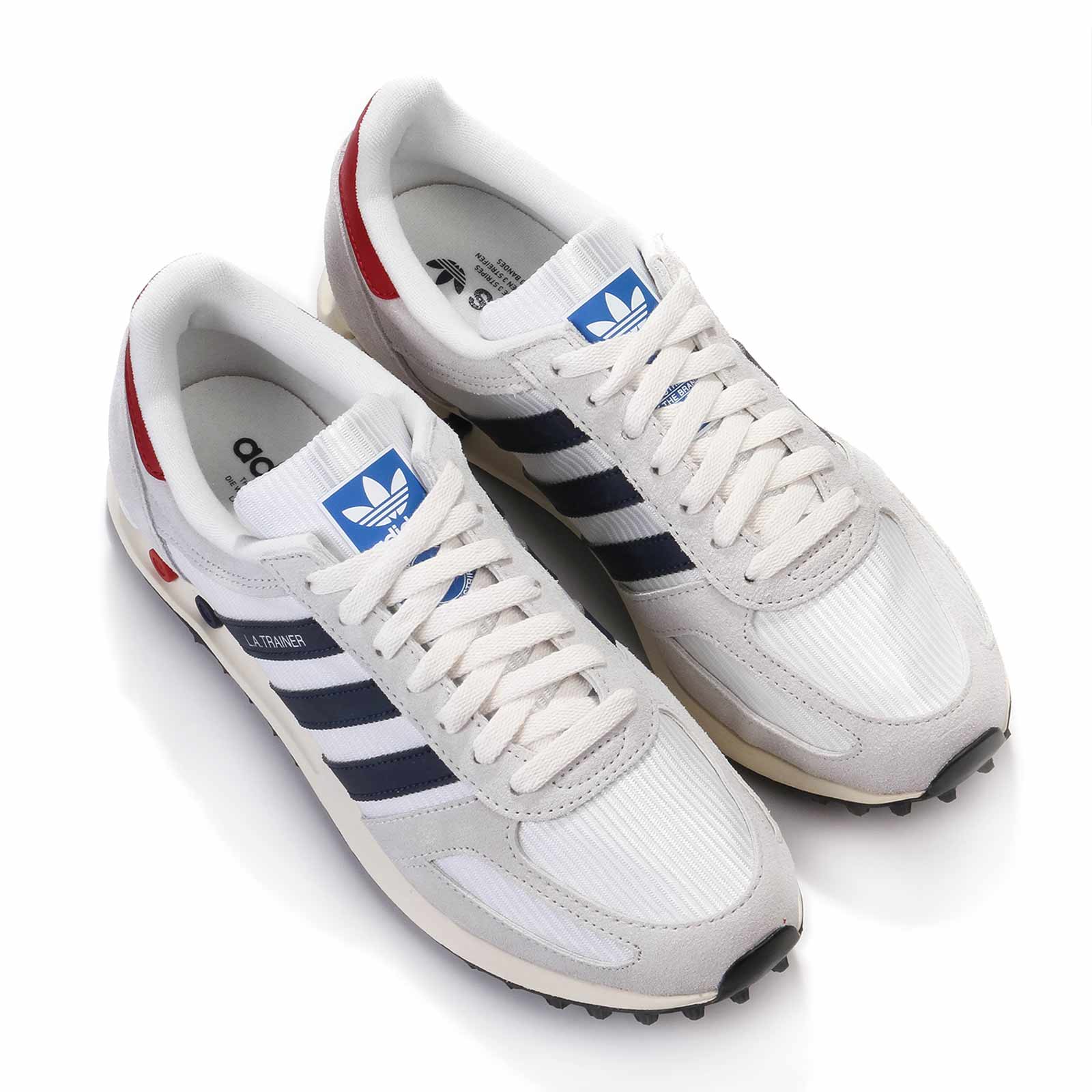 LA Trainer OG crystal white/night indigo/team victory red
