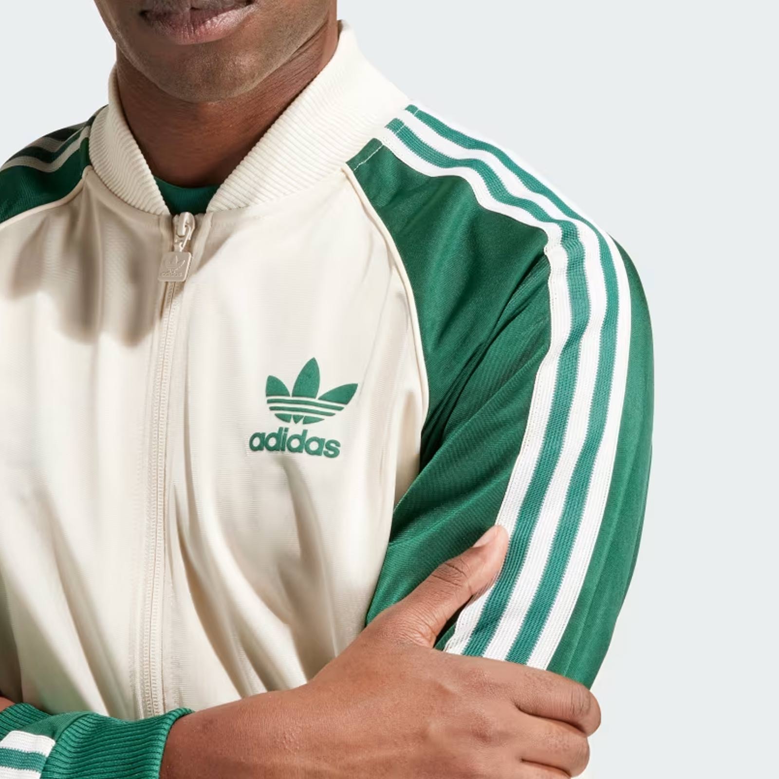 SST Originals Jacket wonder white collegiate green