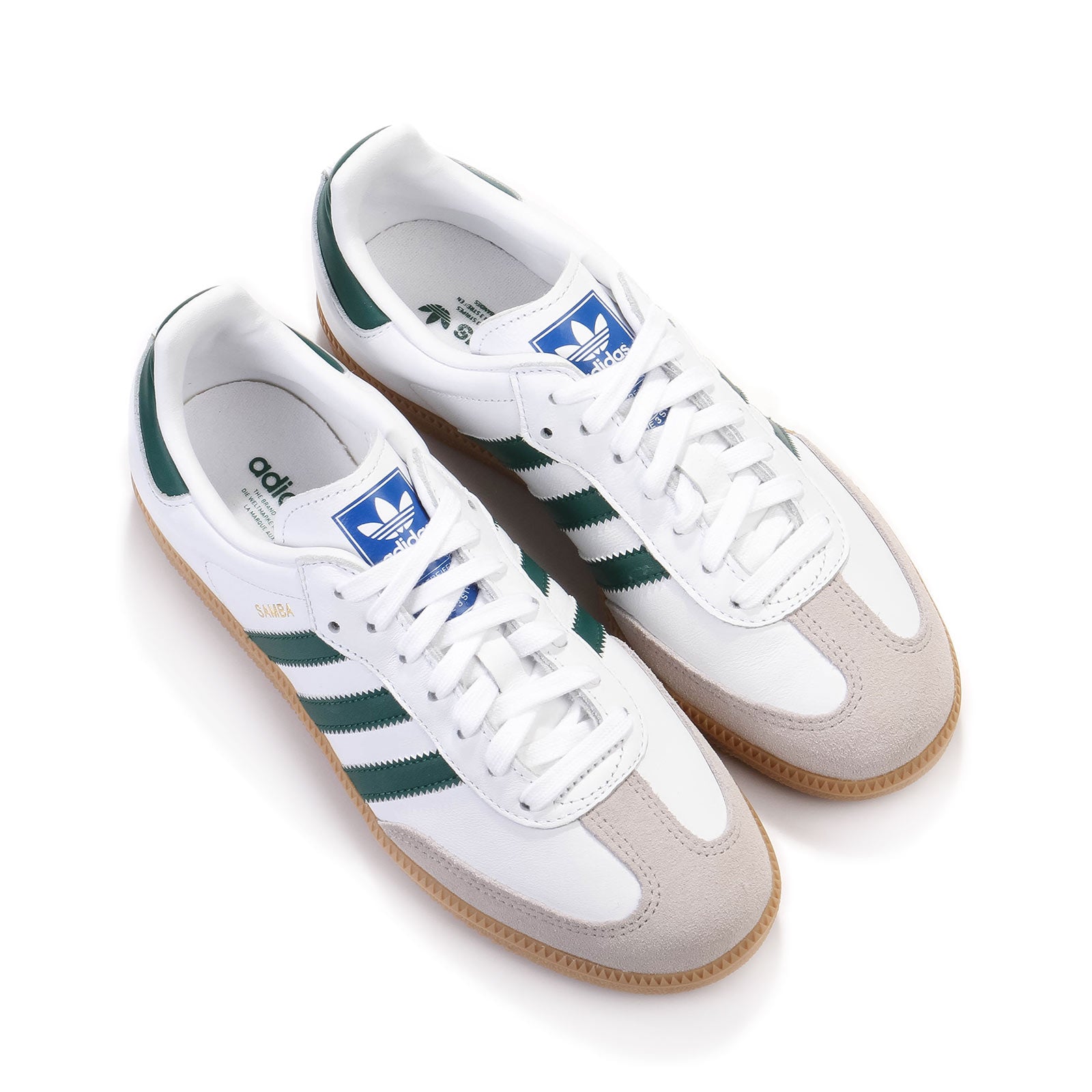 Samba OG cloud white/collegiate green/gum3