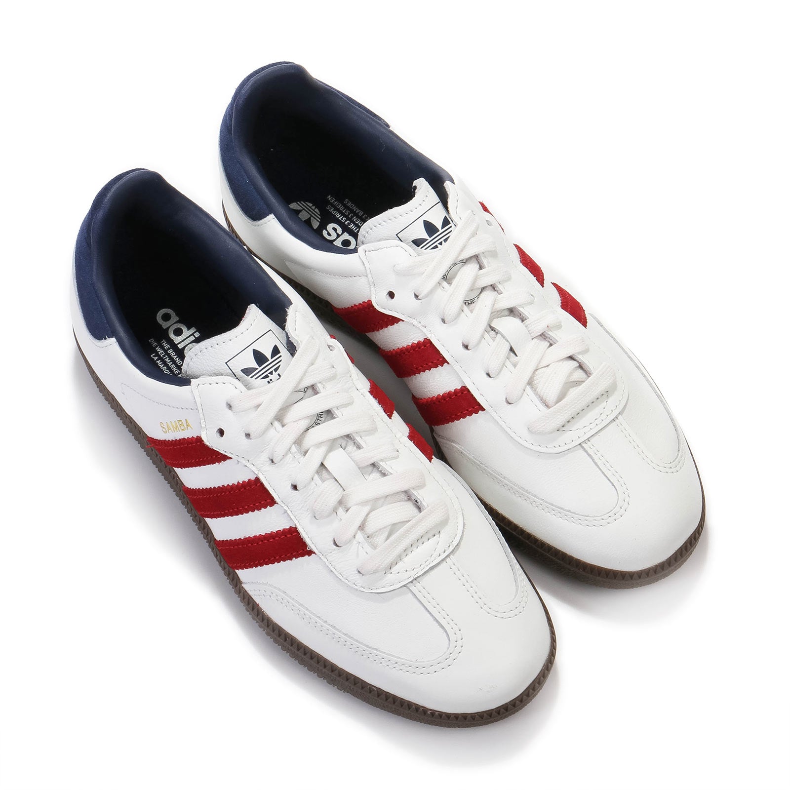 Samba OG white/team red/indigo