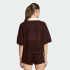 Crochet Polo aurora coffee Adidas