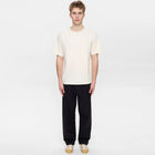 Akjakob Cotton Pleat Pants caviar Anerkjendt