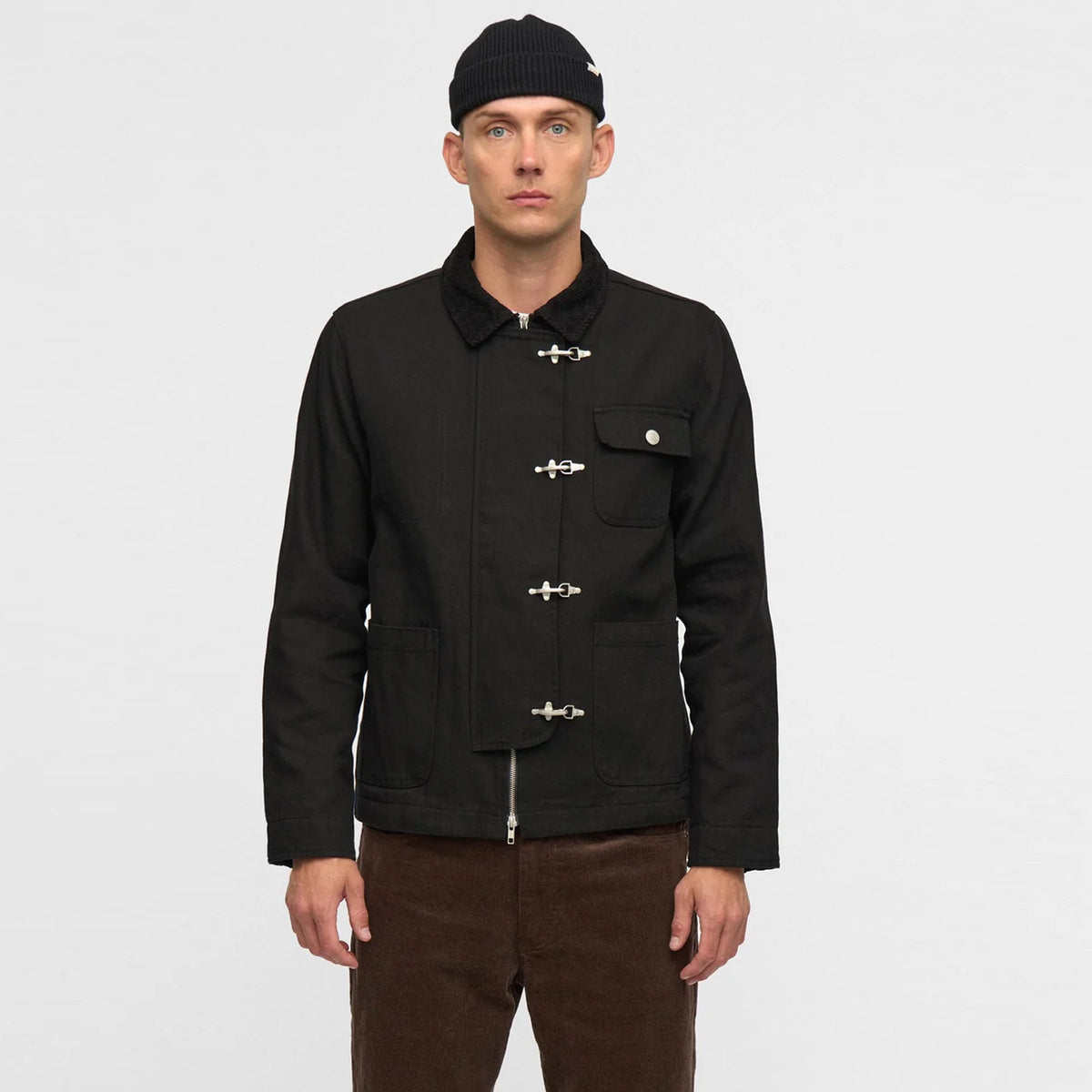 Akbastian Canvas Jacket caviar
