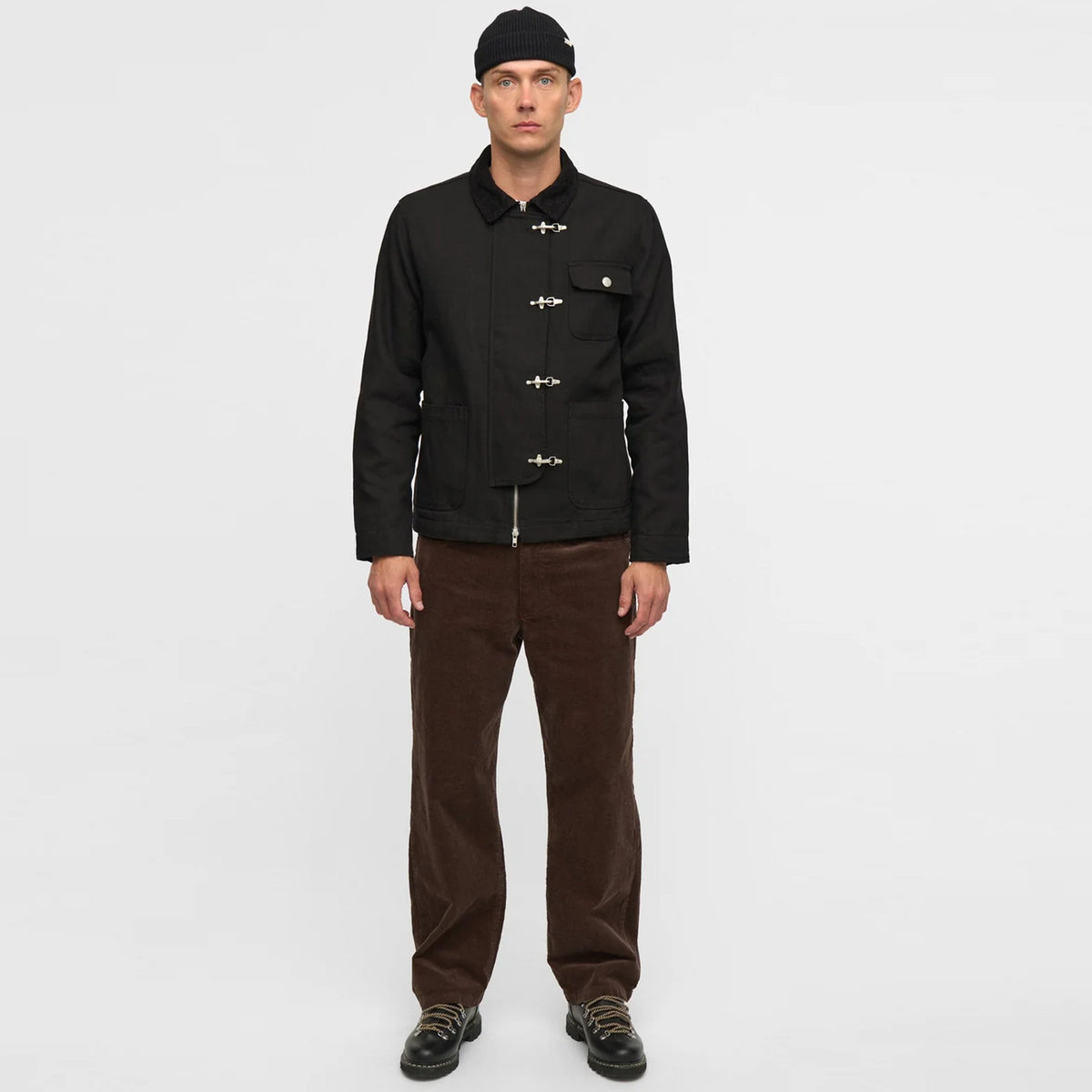 Akbastian Canvas Jacket caviar