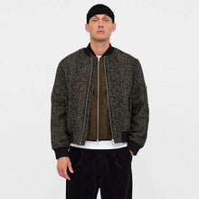 Akbertie Check Wool Jacket forest night