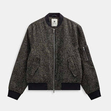 Akbertie Check Wool Jacket forest night