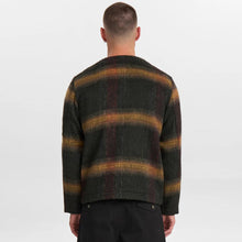 Akdan Heavy Twill Check Overshirt forest night Anerkjendt
