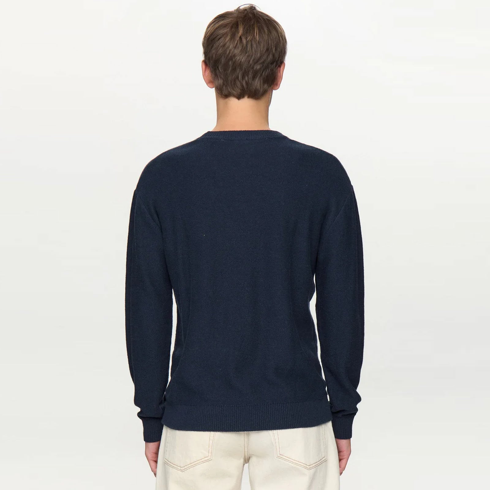 Akebbe Cotton/Silk Knit sky captain Anerkjendt
