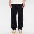 Akjakob Cotton Pleat Pants caviar Anerkjendt