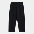 Akjakob Cotton Pleat Pants caviar Anerkjendt