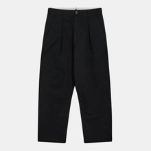 Akjakob Cotton Pleat Pants caviar Anerkjendt