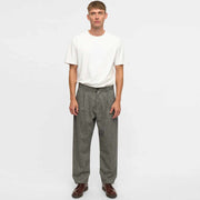 Akjakob Wool Pants caviar melange