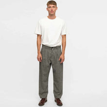 Akjakob Wool Pants caviar melange