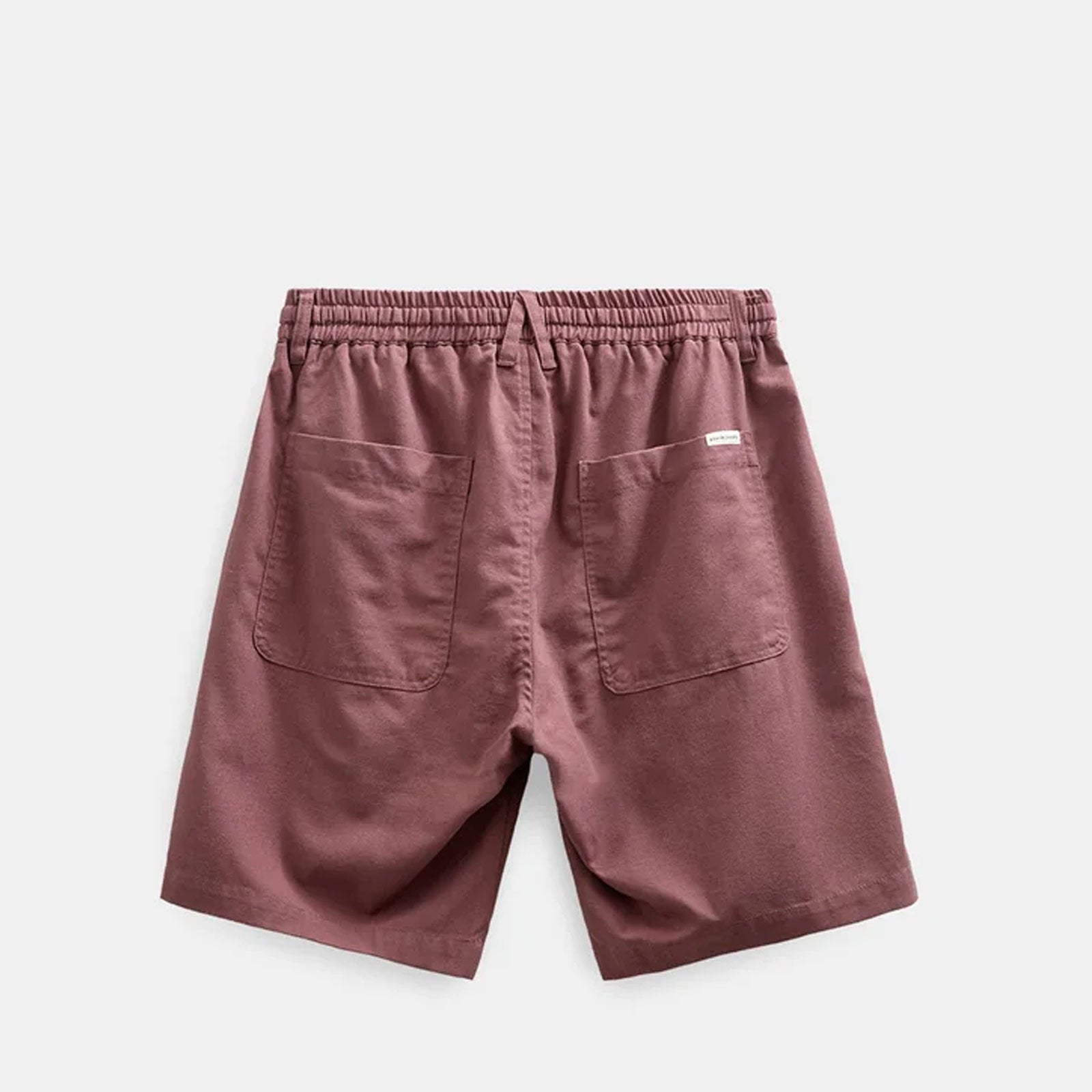 Akjames Cot/Linen/Vis Ela Shorts blackberry wine Anerkjendt