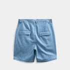 Akjan Chambray Shorts medium blue denim Anerkjendt