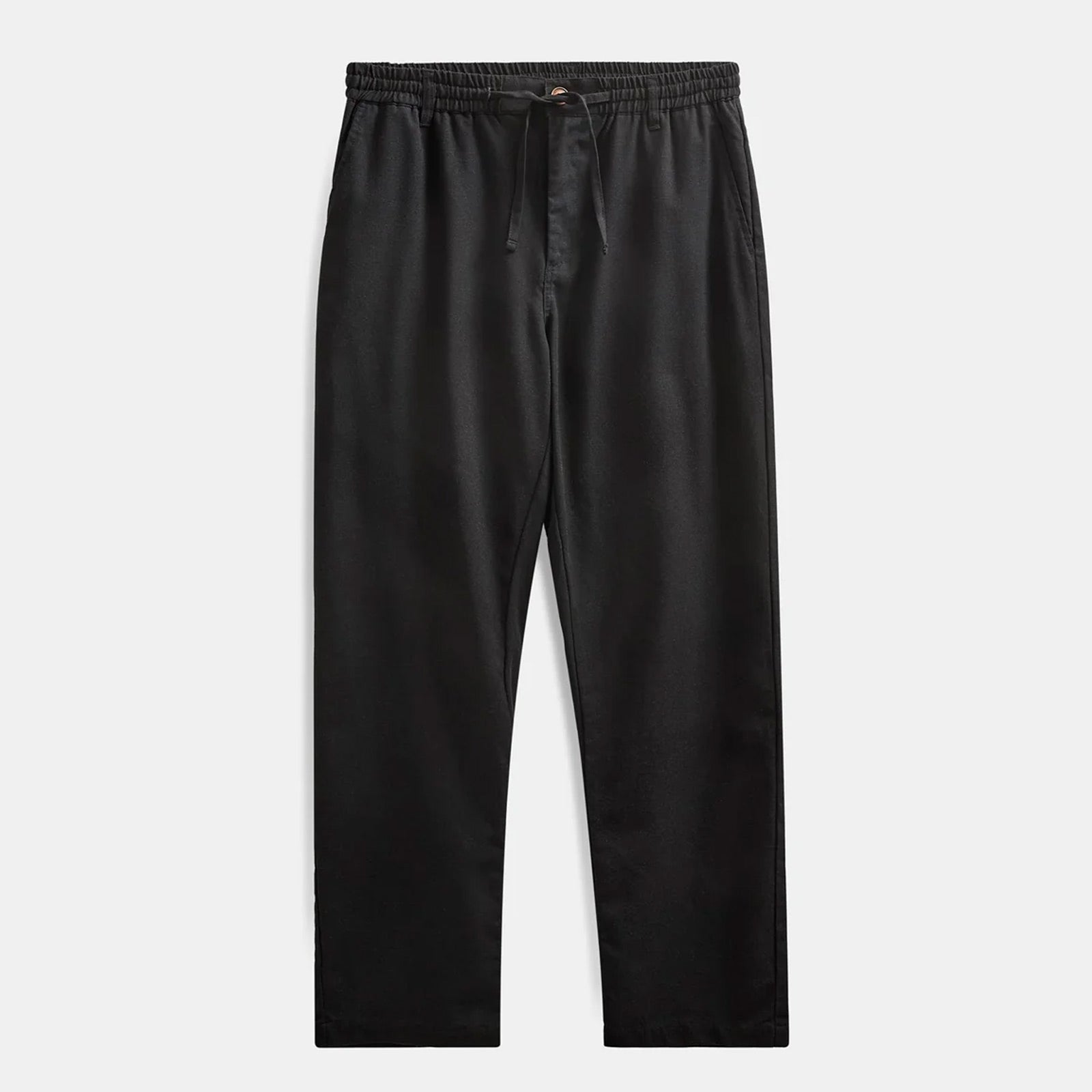 Akjan Cot/Lin/Vis ELA Pants caviar Anerkjendt