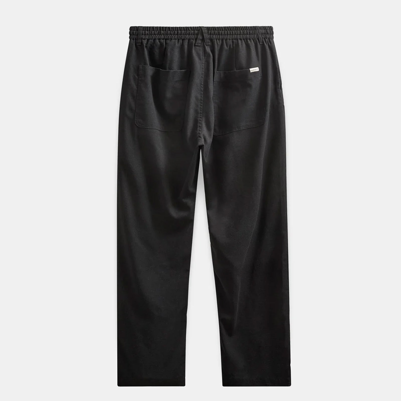 Akjan Cot/Lin/Vis ELA Pants caviar Anerkjendt