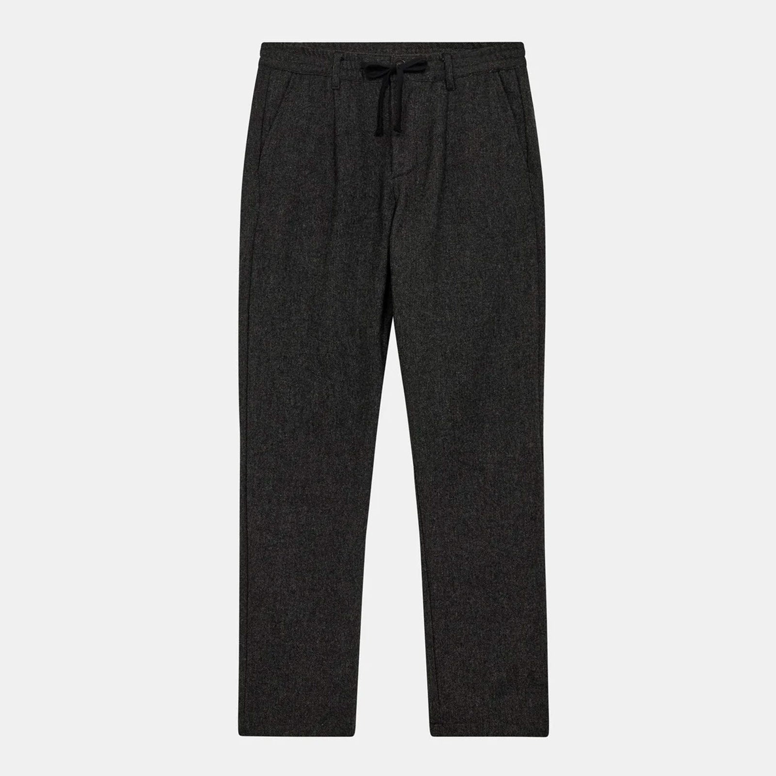Akjan Pleat Wool Pant granite grey Anerkjendt